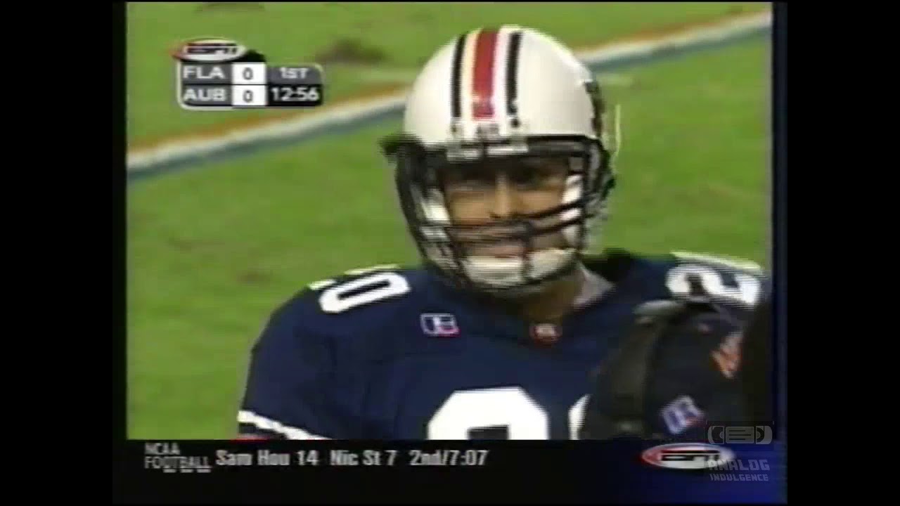 Florida Gators 20 @ Auburn Tigers 23 (10-13-2001)  College Football