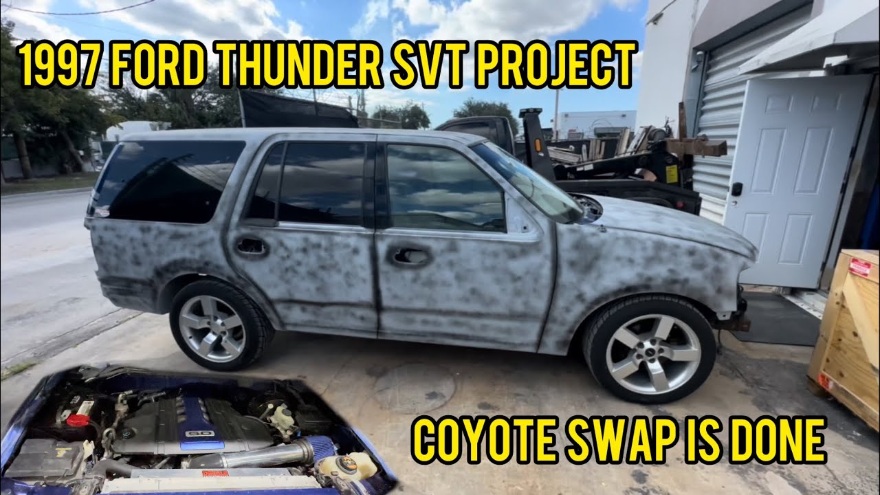 Our Coyote Swapped 1997 Expedition is BACK!! Thunder SVT Tribute is almost here!