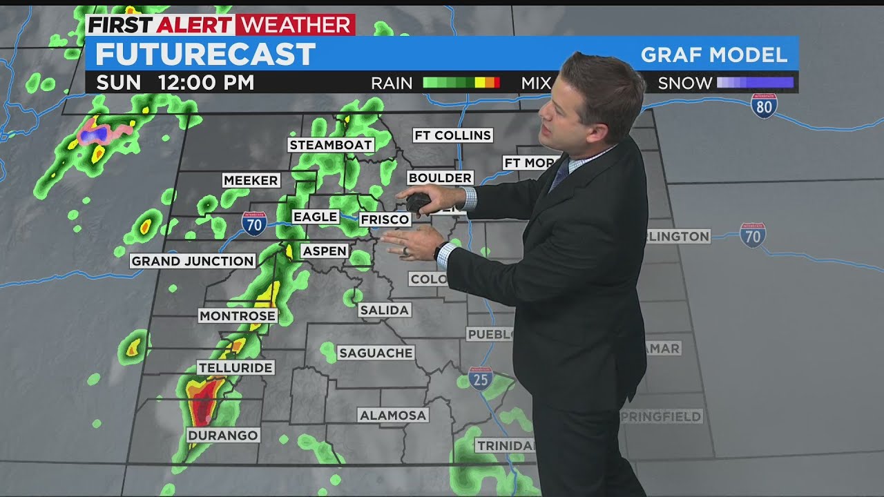 Not As Warm, Scattered Afternoon Thunderstorms