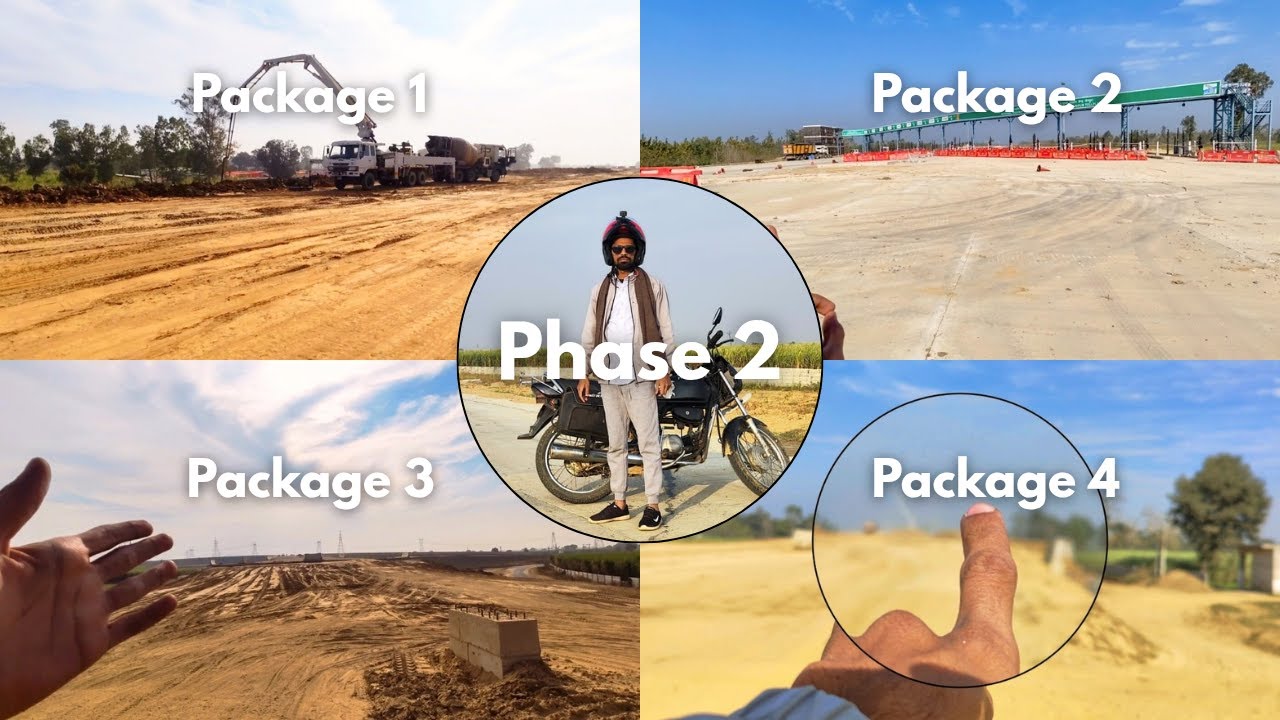 Delhi - Dehradun Expressway latest update | Phase- 2 Pkg- 1,2,3,4