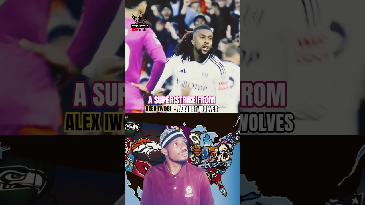 A Super Strike from ALEX IWOBI 