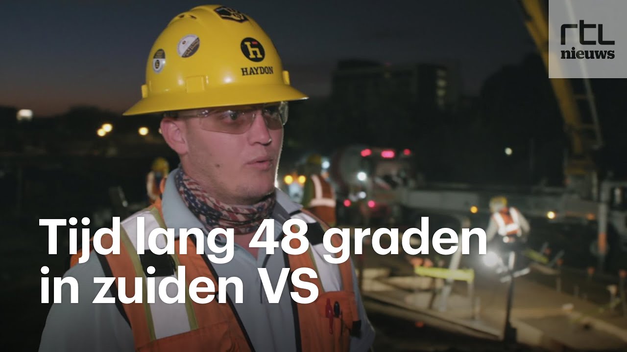 Werken in de nacht: mens past zich aan door hitte VS