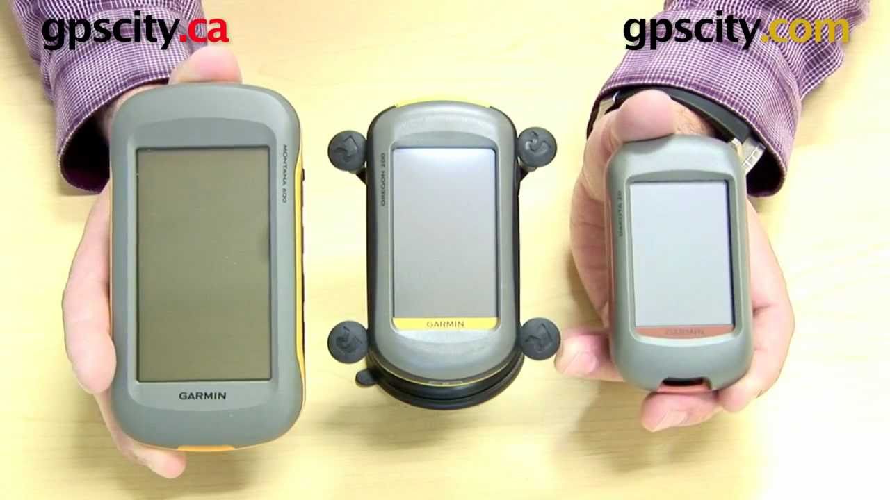 Garmin Montana 600 650 650t vs Oregon vs Dakota @ gpscity.com