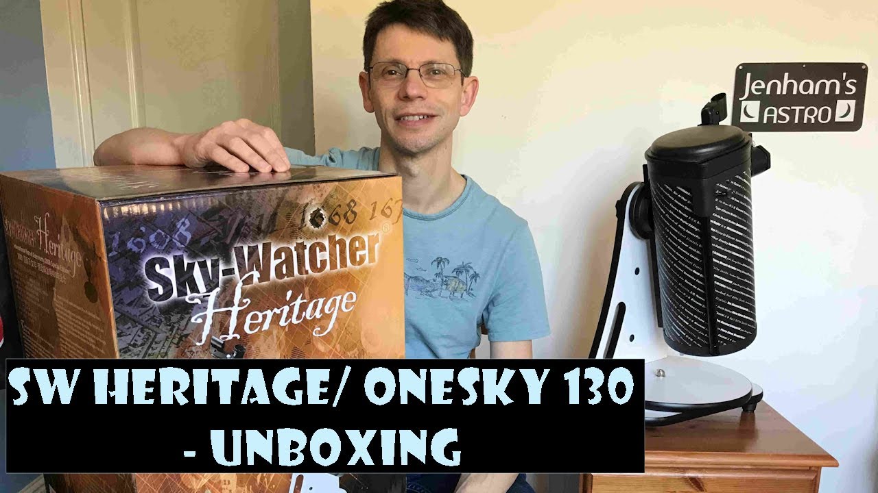 Which first telescope under £150 / $200   Skywatcher Heritage (AWB Onesky)  130   Video 1: Unboxing