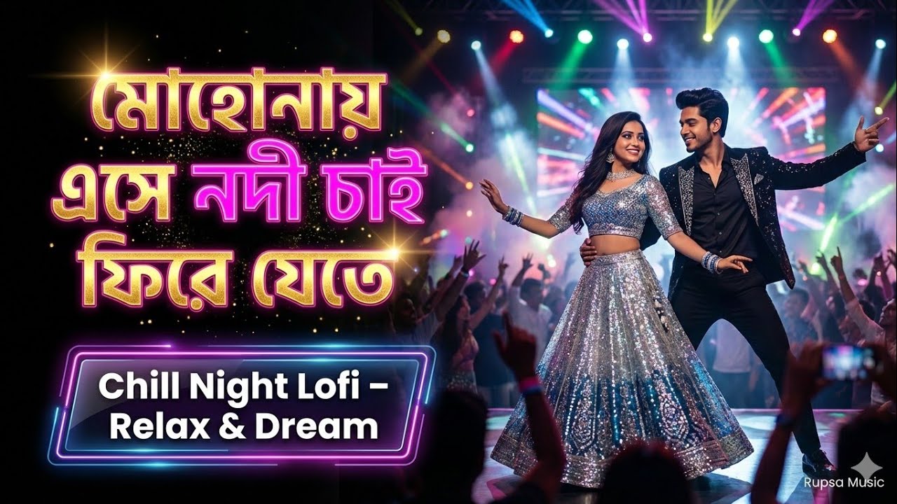 মোহনায় এসে নদী যদি চায় ফিরে যেতে | Bangla Old Song | Bengali Classic Romantic Song