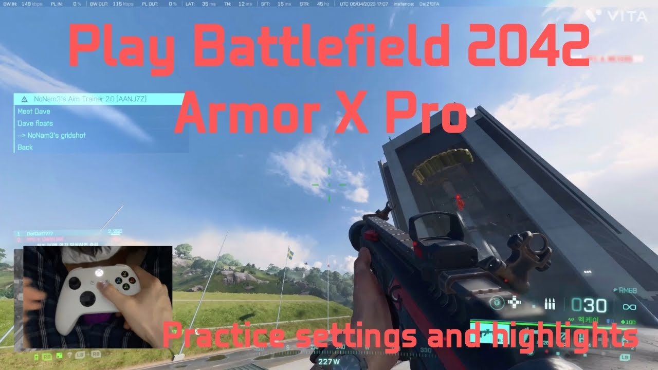 Battlefield 2042 armor x pro settings and highlights