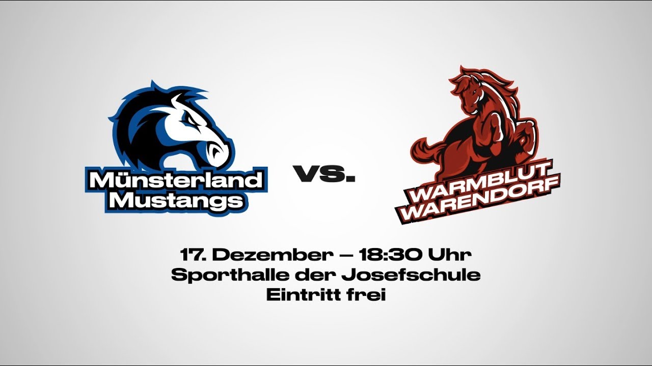 Münsterland Mustangs vs Warmblut Warendorf