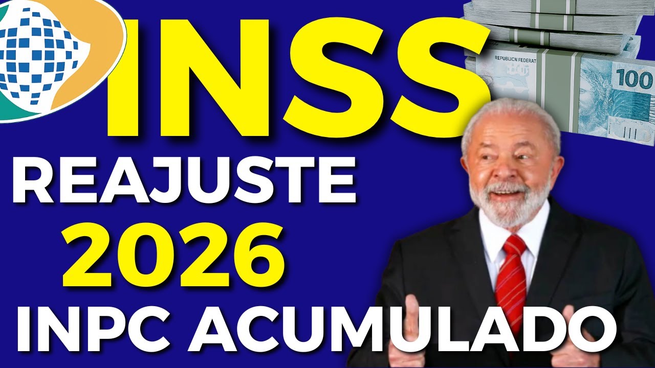 🔴 URGENTE: Novo REAJUSTE 2026 + 13º ANTECIPADO! VEJA AGORA O ACUMULADO!