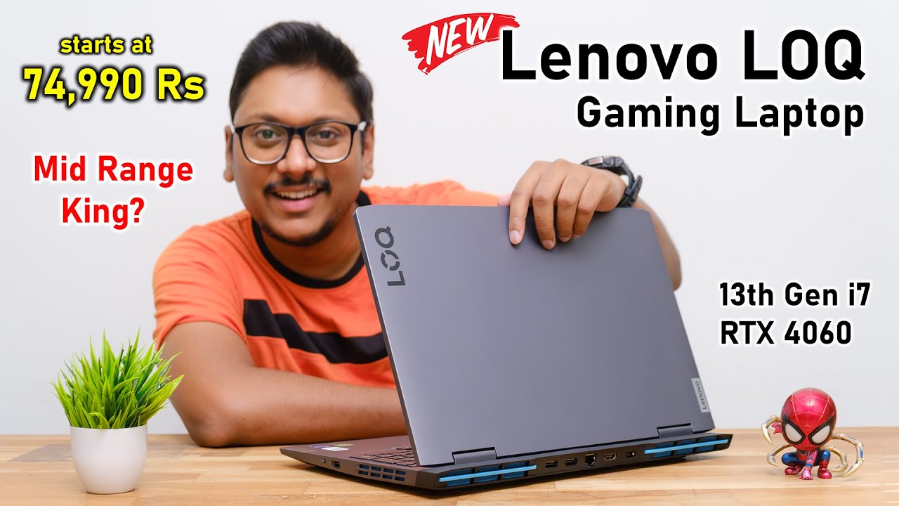 Killer at 74,990 Rs..?😱 Lenovo LOQ 13th Gen Gaming Laptop Unboxing 2023