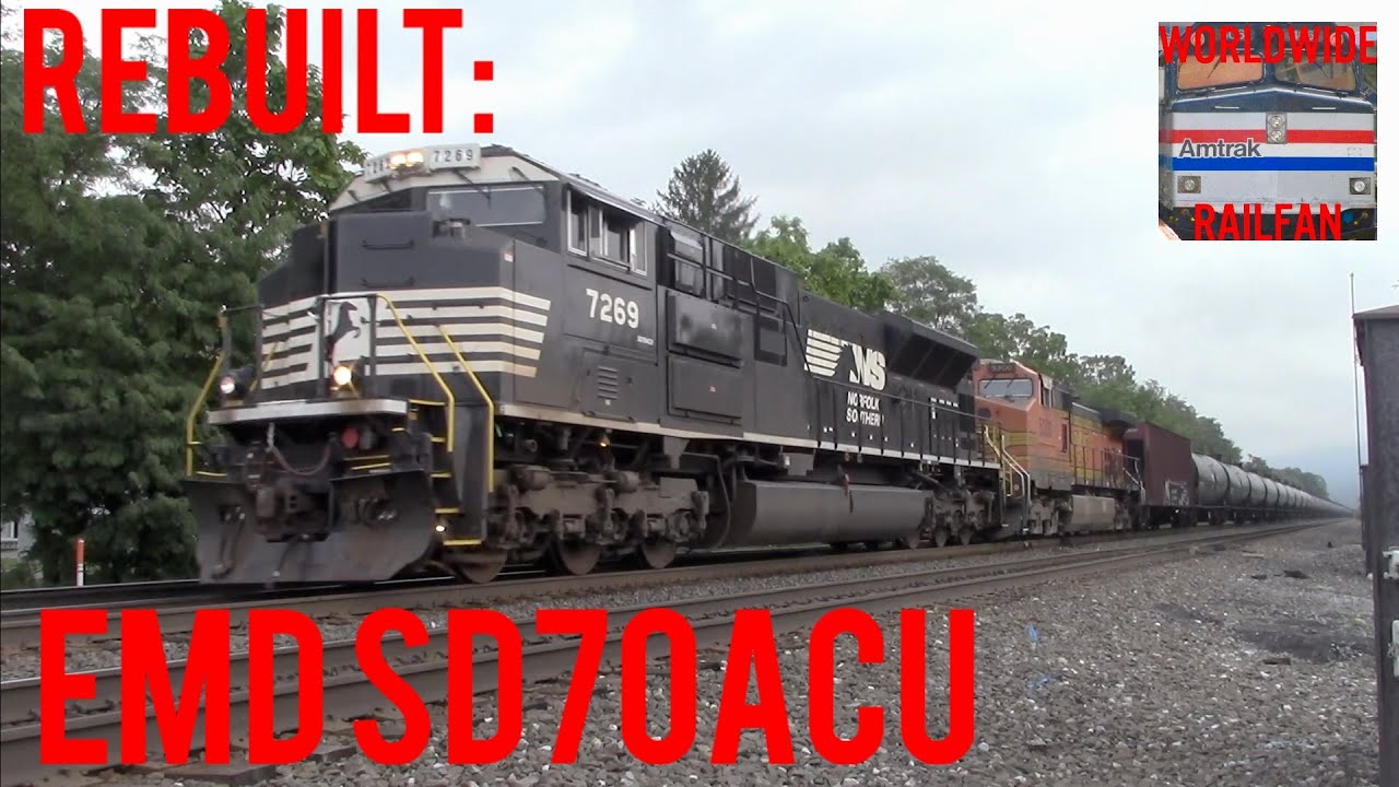 Восстановленный: EMD SD70ACU