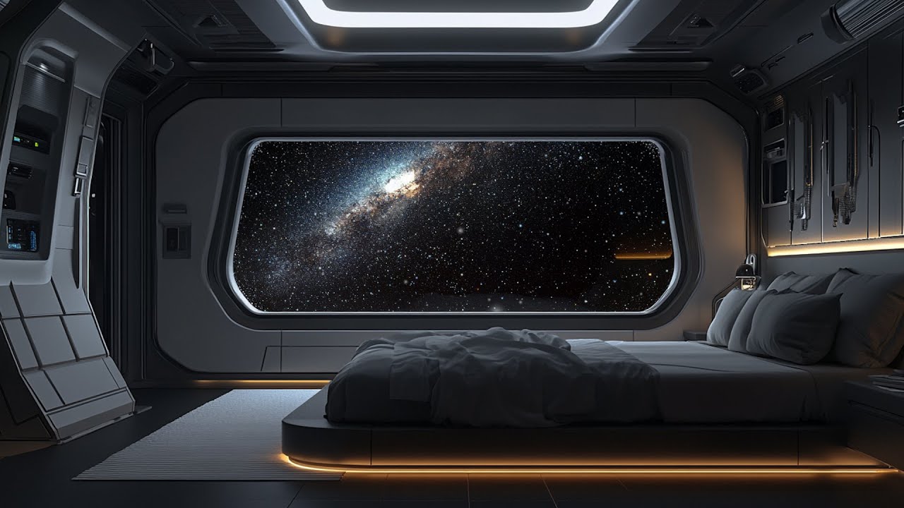 Serenity Among the Stars - Tranquil Space Sounds for Sleep | Sleep Instantly And Meditate