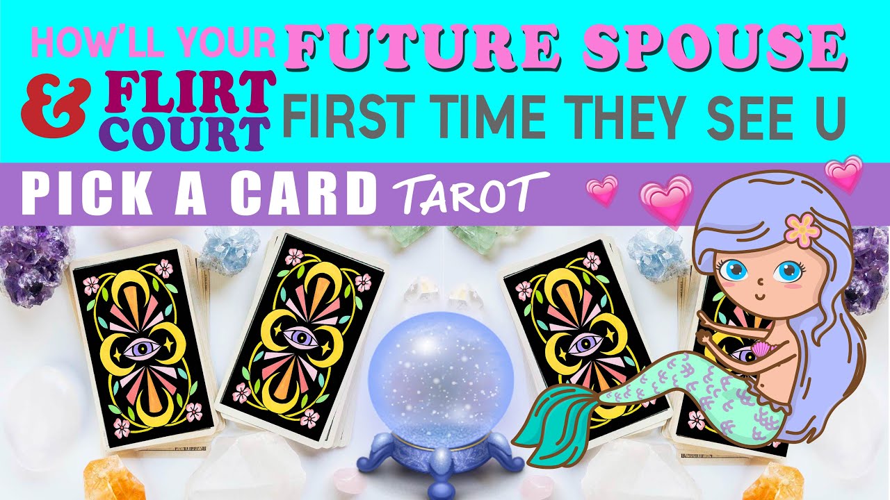 🦄💕WHAT'LL MY FUTURE SPOUSE DO WHEN THEY FIRST SEE ME? 💗PICK A CARD 💗FREE LOVE TAROT READING💗