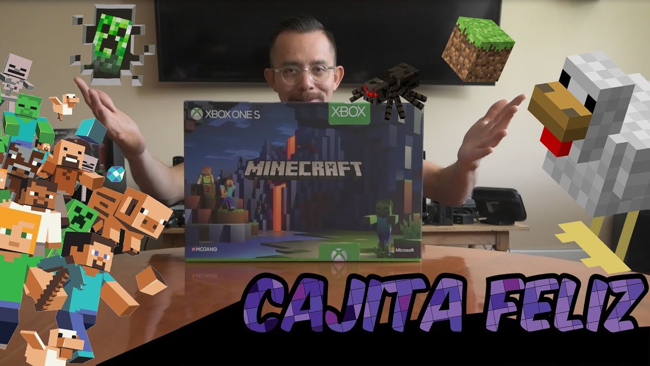 Unboxing Reseña Xbox One S Minecraft - Cajita Feliz