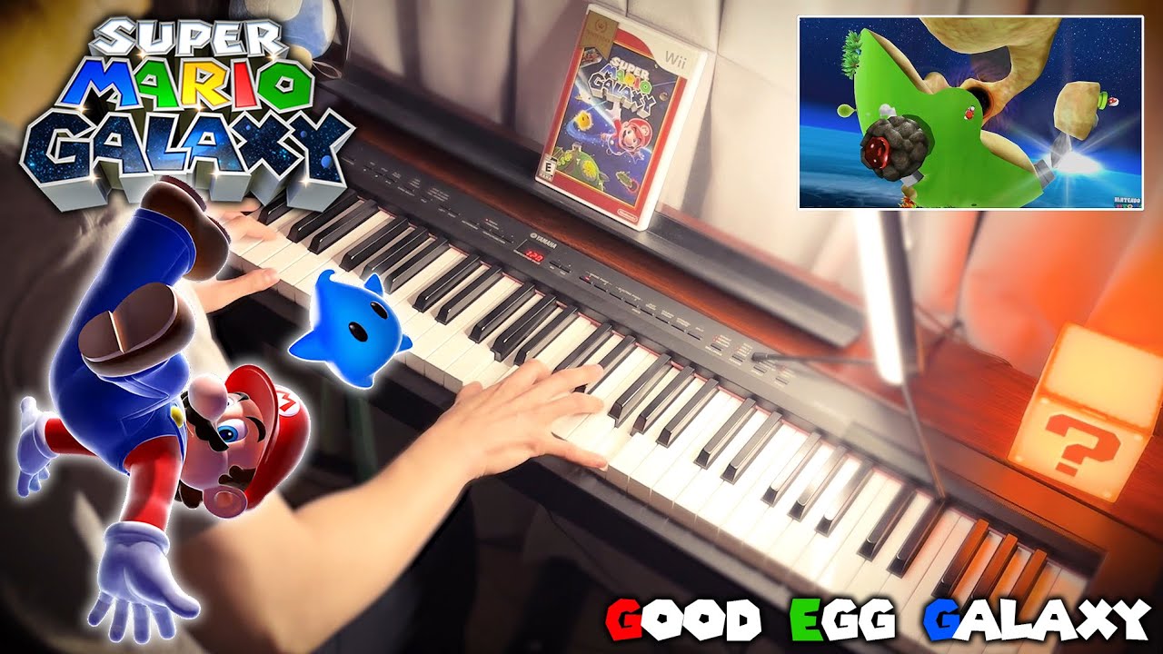 SUPER MARIO GALAXY - Good Egg Galaxy | Piano Cover