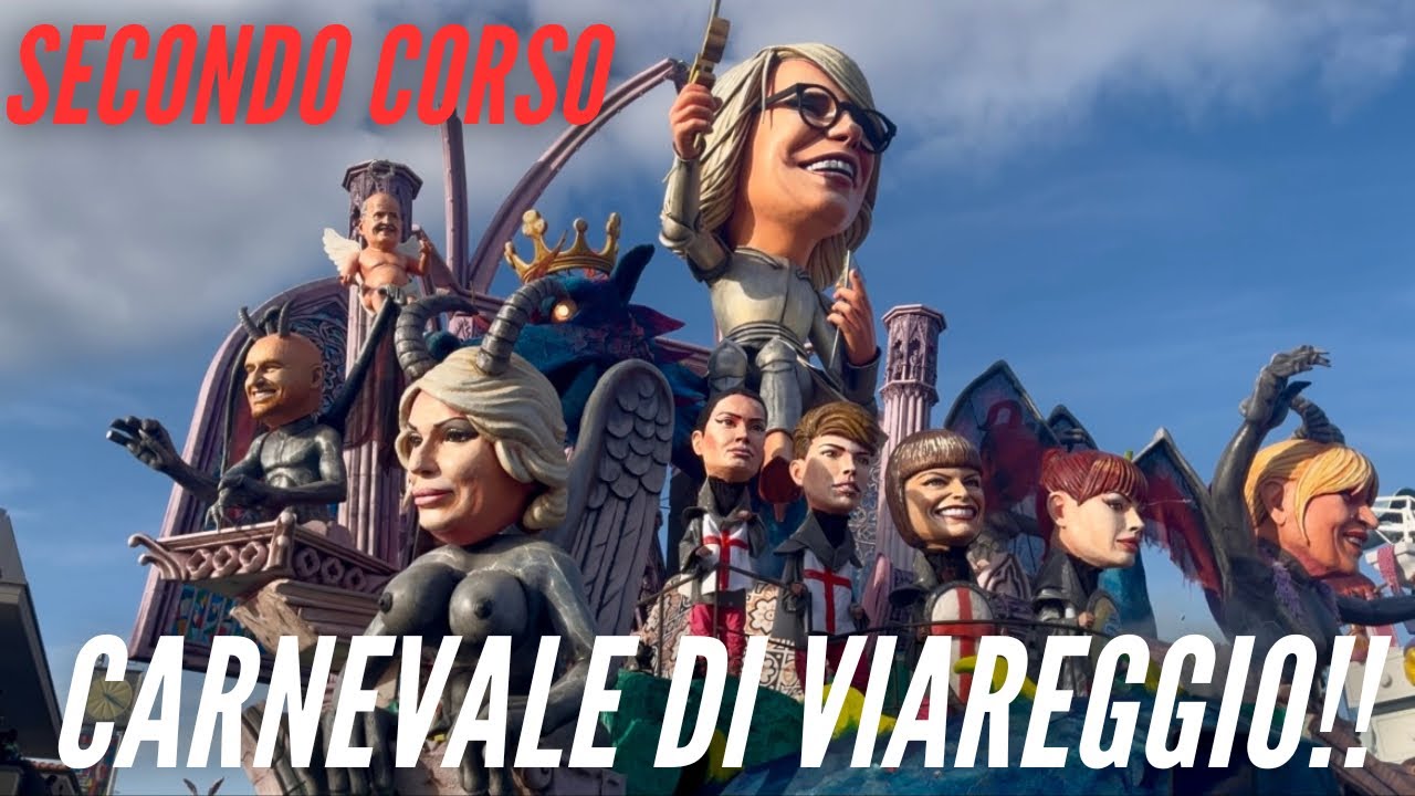 Carnevale di Viareggio 2025 - Secondo Corso 16 Febbraio 2025