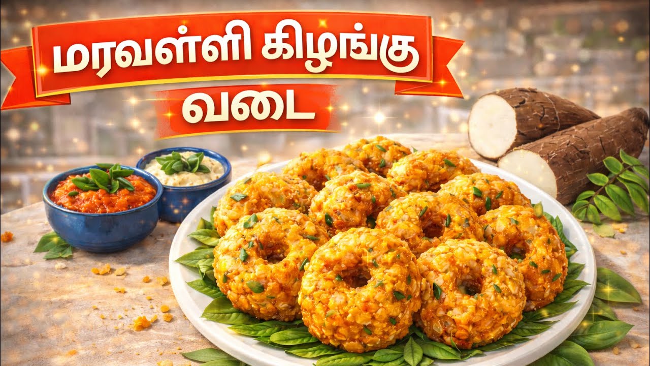 மரவள்ளி கிழங்கு வடை | சத்து மிகுந்த உடல் சோர்வு நீக்கும் மரவள்ளி கிழங்கு வடை | உடலுக்கு நல்ல ஸ்நாக்