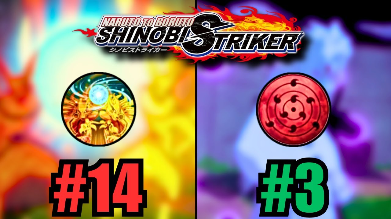 Ranking Every Heal Type Ultimate in Naruto Shinobi Striker