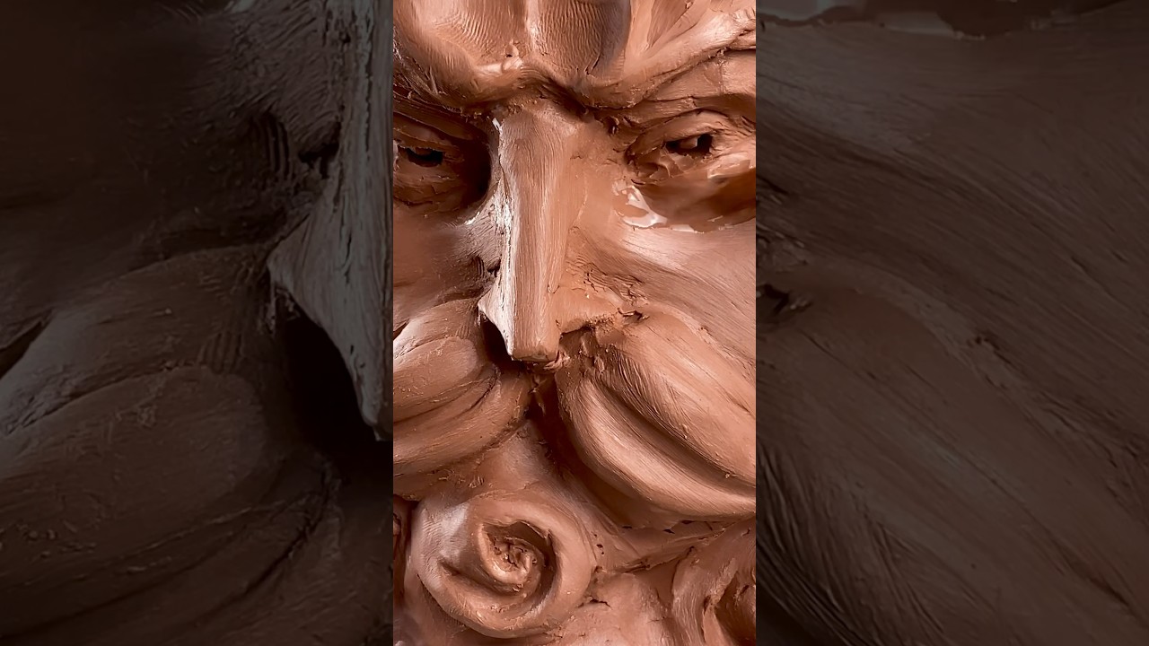 Sculpting character  #clay #clayart #sculpturing #claycrafts #figuresculpting #art #claysculpture