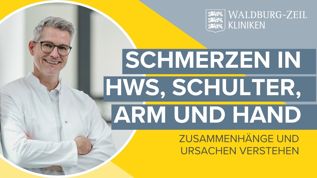 Von der Wirbelsäule bis zur Hand | Schmerzen in HWS, Schulter, Arm & Hand verstehen