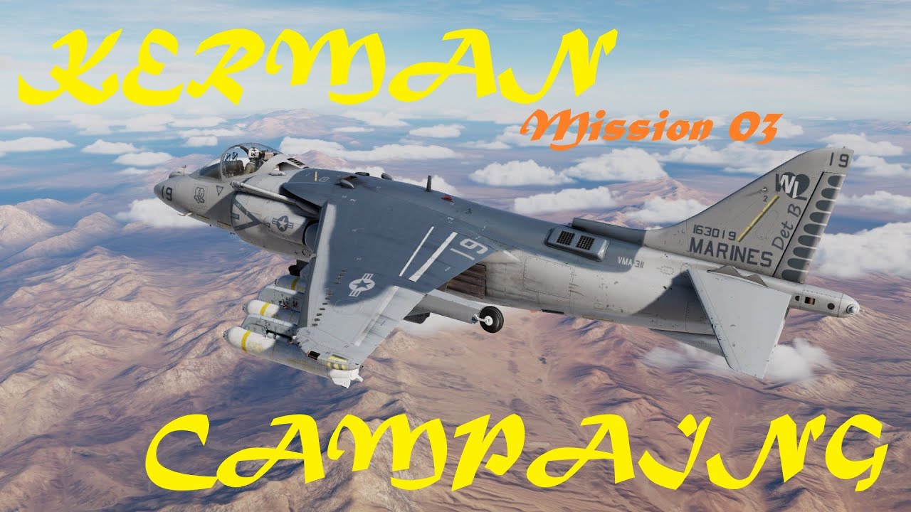 Kerman Campaing DCS World Mission 3 save Cobra pilots.