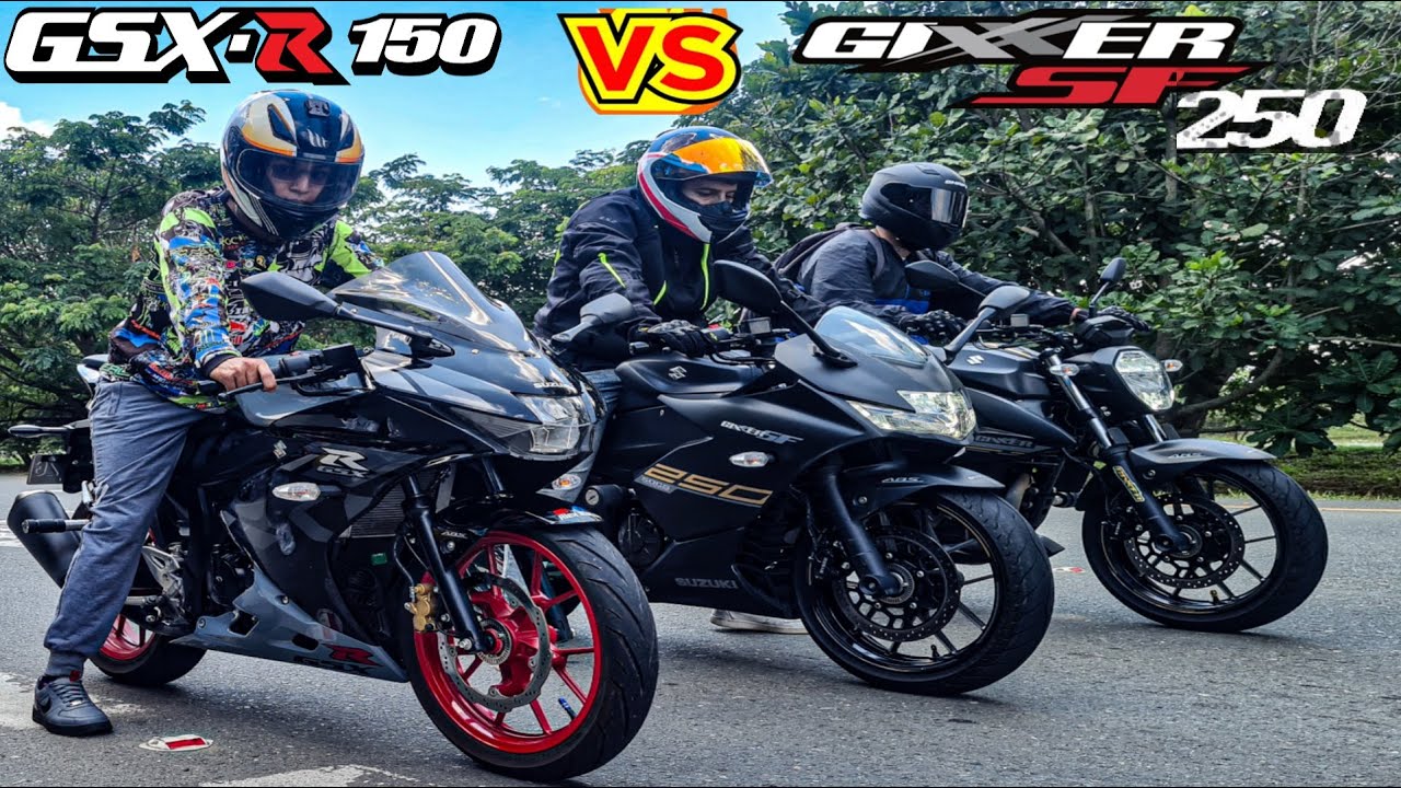 GIXXER 250 SF VS SUZUKI GSX-R 150 ¡LA BATALLA MAS BRUTAL! 🔥 DRAG RACE 😱🚀