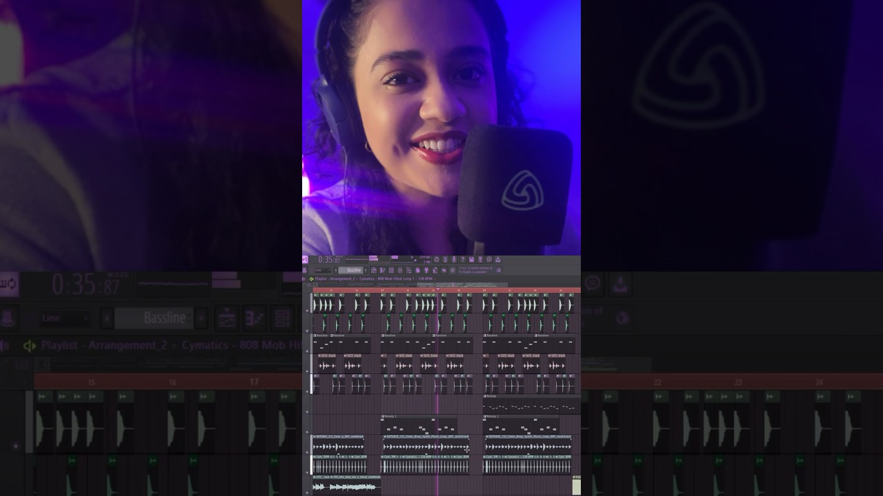 Can a GIRL use FL STUDIO?? 🙈#flstudio #musicproducer #femaleproducer