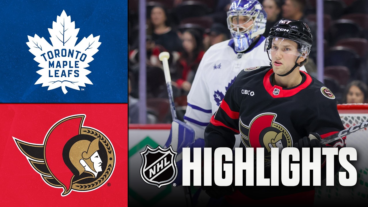 Maple Leafs vs. Senators | NHL Preseason Highlights | Sep 23, 2026