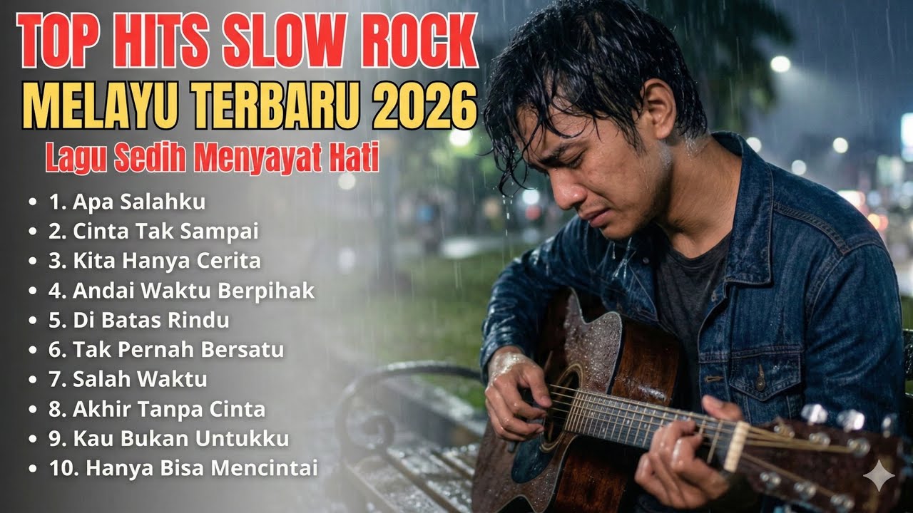TOP HITS VIRAL 2026 - SLOW ROCK MELAYU TERBARU / Menyayat Hati / Lagu Pop Minang / Slow Melayu🎶