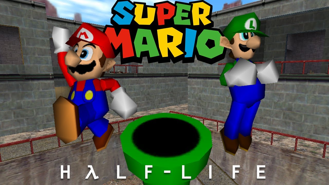 Super Mario Bros. En Half-Life