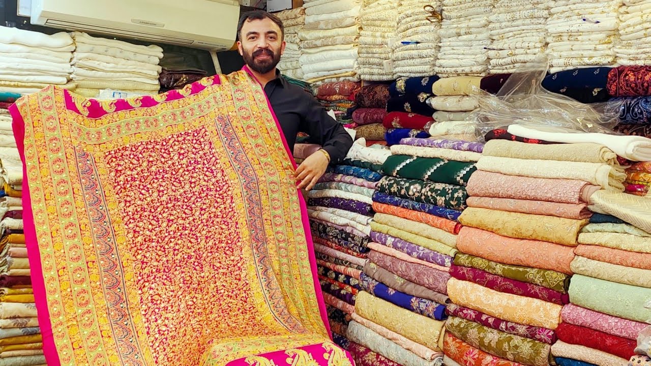 Block Print Mukesh😍Shawl Silk Shawl😘Gotta♥️Chunri Shawl🥳 World Wide Shipping🌍👗🇵🇰