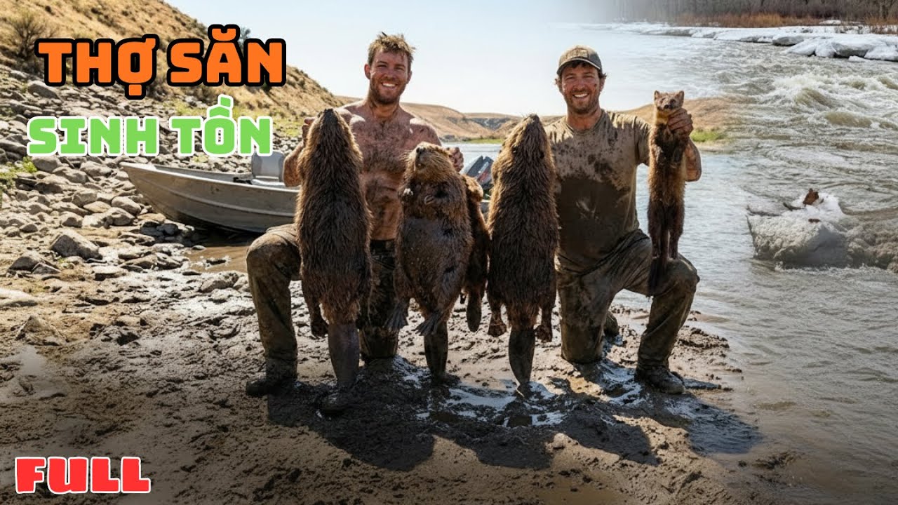 Cuộc Sống Sinh Tồn Hoang Dã - Trúng Đậm Ổ Hải Ly, Vượt Lũ Băng Tan & Chạm Trán Gấu Xám Tử Thần