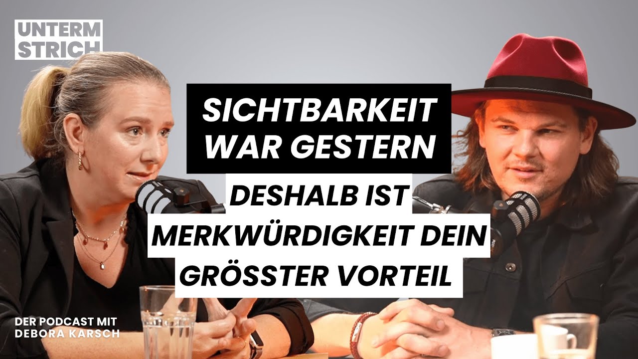 Merkwürdig statt perfekt – Robert Steffen über Authentizität und die Kraft der Worte