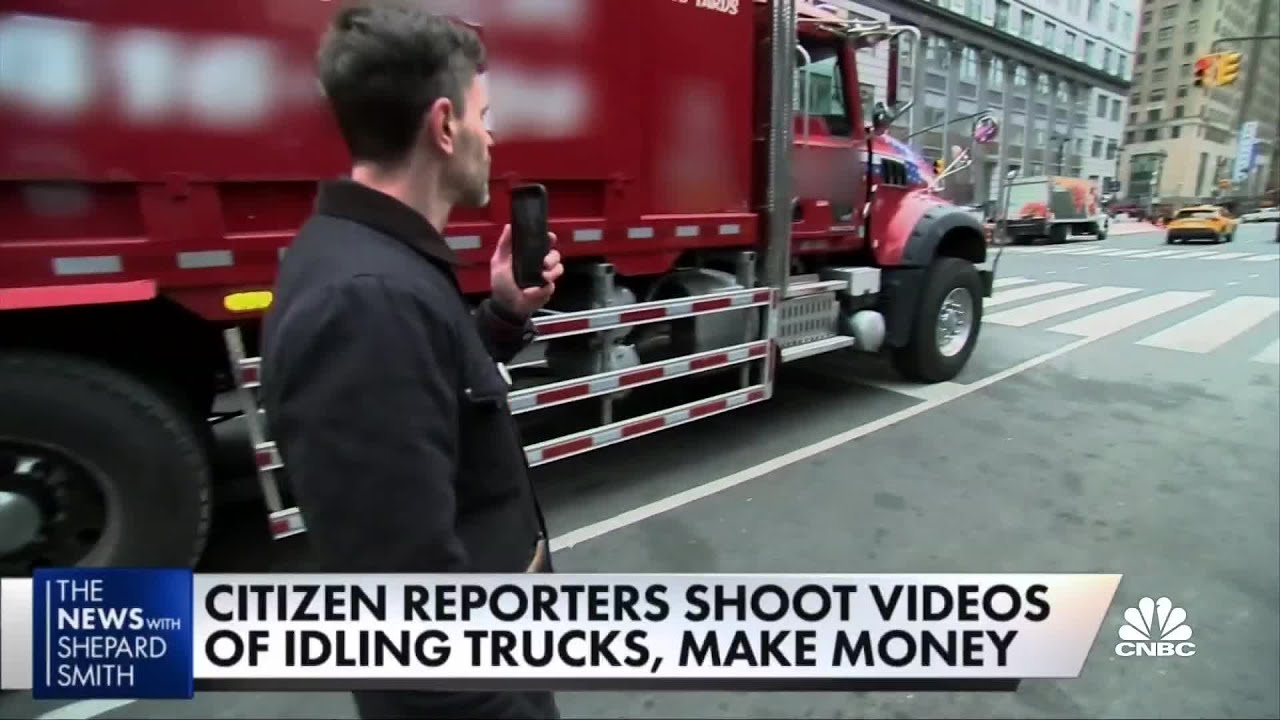 Clean air vigilantes profit off idling trucks in N.Y.C.