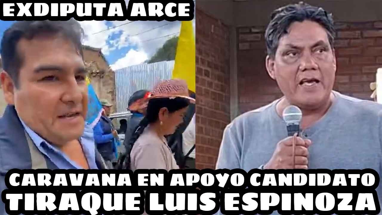 EXDIPUTADO ARCE PARTICIPA EN LA PRESENTACIÓN DEL CANDIDATO A LA ALCALDIA DE TIRAQUE LUIS ESPINOZA