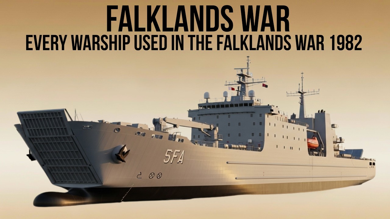 Every Major Warship Used in the Falklands War