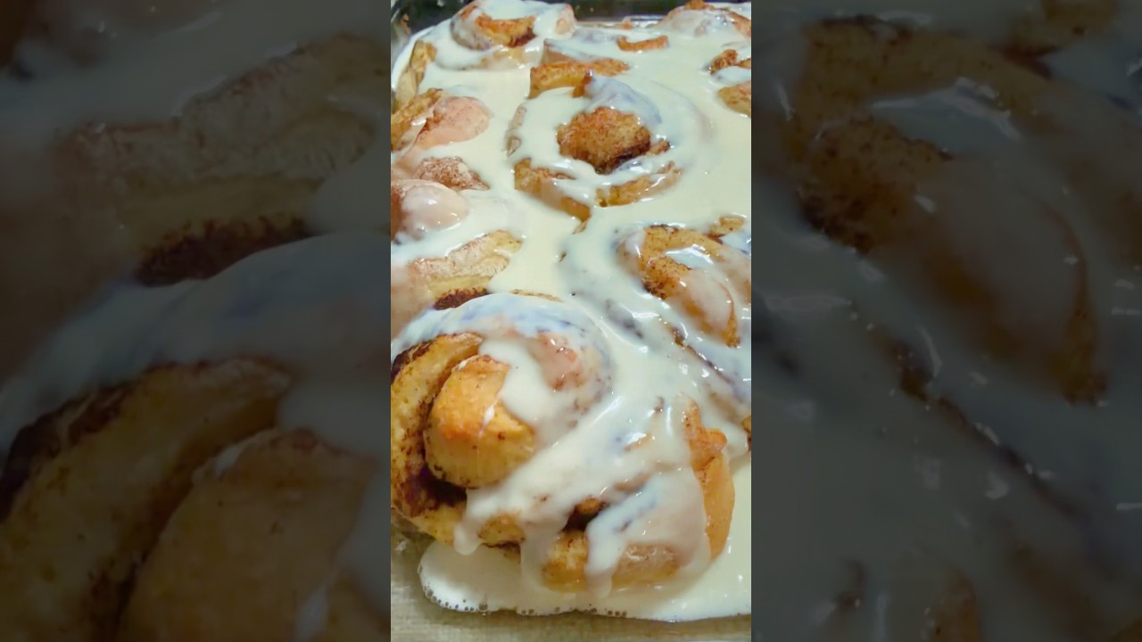 Homemade cinnamon rolls 
