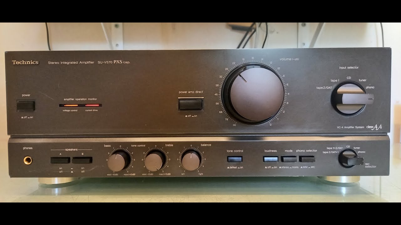 TECHNICS SU V570 PXS CAP   DEMO
