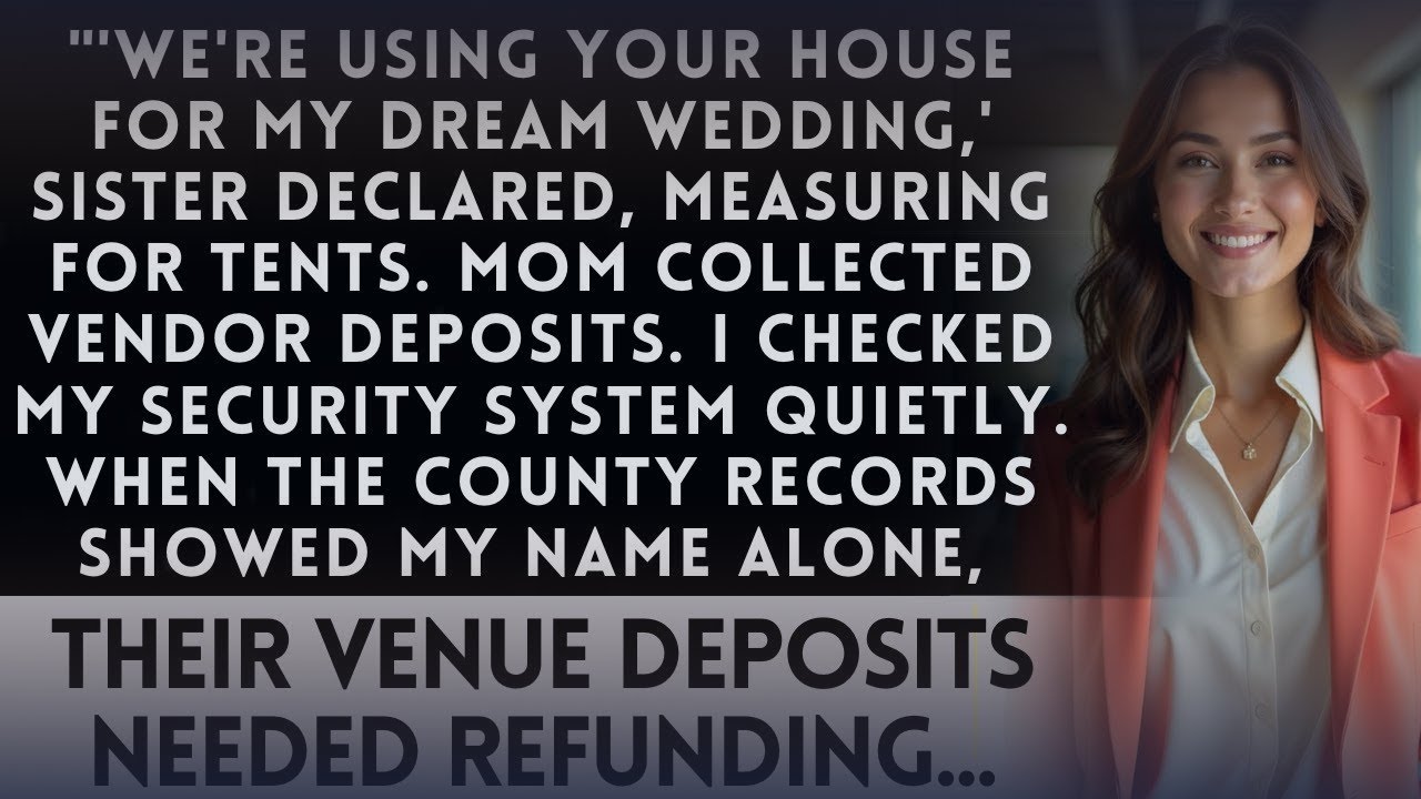 Sister Announced Her Wedding Venue Was 'My Little House' — Then The Property Records Went Public...