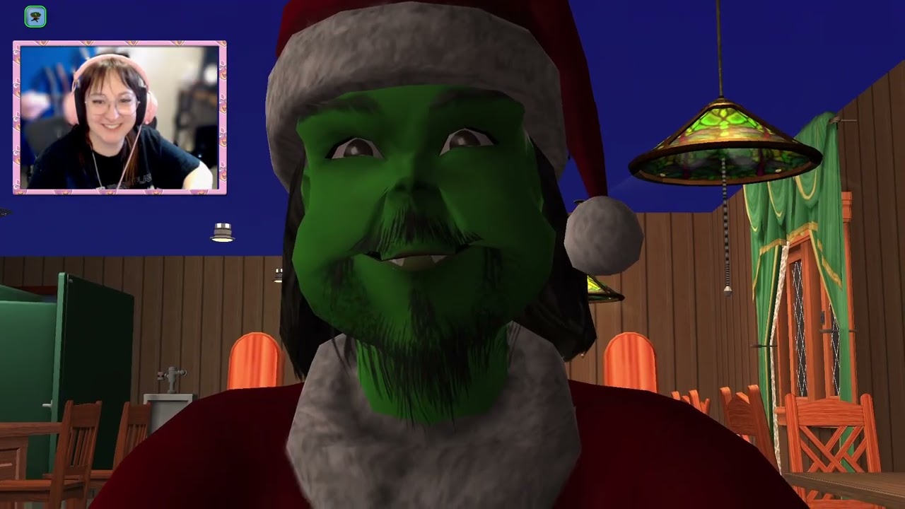 He's Mean, He's GREEN -- Hes the GRINCH! Sims 2 Game Play Twitch VOD | WoohooTattoo 