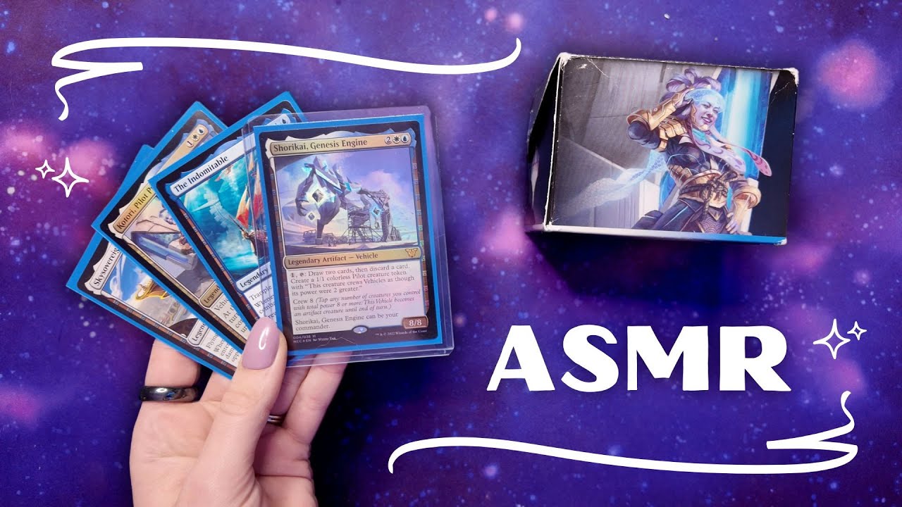 ASMR | Reading Cards From My Shorikai MTG Deck | Soft Spoken