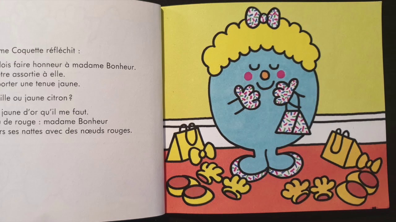 Lisons l'histoire de Madame Coquette - Monsieur et Madame