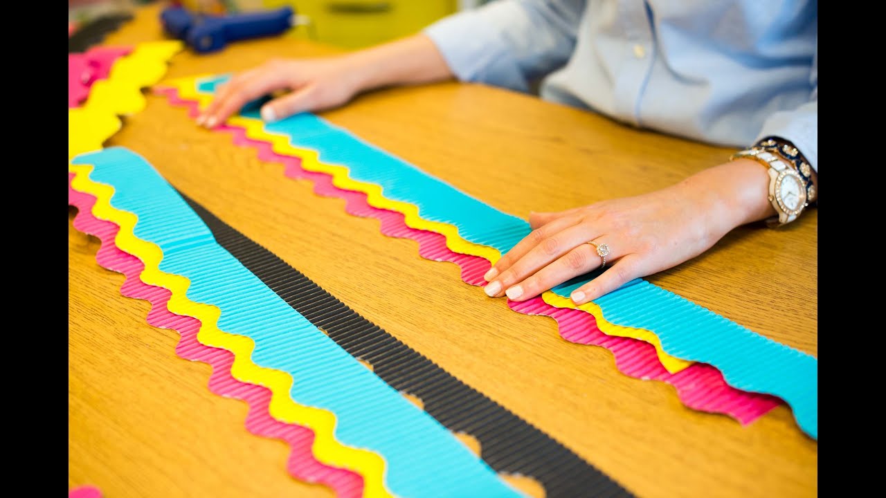An Easy Way to Layer Borders on Your Classroom Bulletin Boards