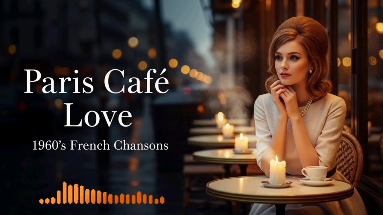 Paris Café Evenings of Love | 1960s French Chansons by Candlelight