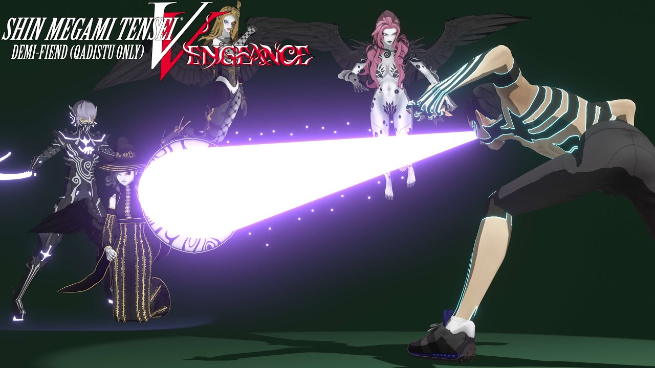 SMTV Vengeance Demi-Fiend Boss Fight Quadistu Only