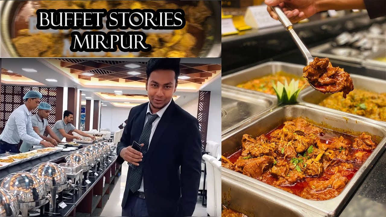 ৫৫০ টাকায় ৬৫ আইটেম যত খুশি ততো খাওয়ার নিঞ্জা টেকনিক! 😎 The Buffet Stories Mirpur | MetroMan