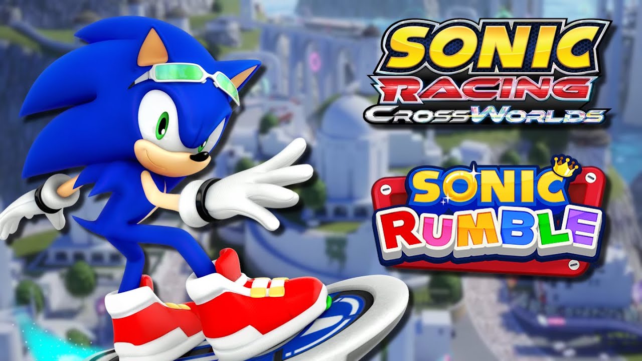 Playing Some Sonic Racing CrossWorlds And Sonic Rumble