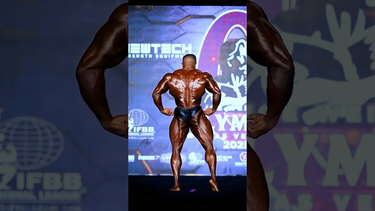 OLYMPIA 2025  Terrence e Ruffin ifbb pro MCP on stage 