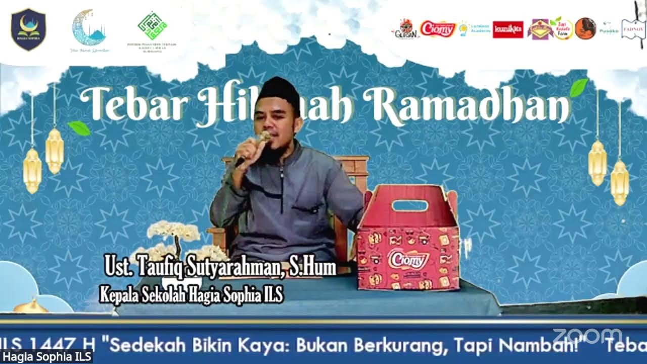 🌟 INSPIRASI PAGI 🌟   Tebar Hikmah Ramadhan : 