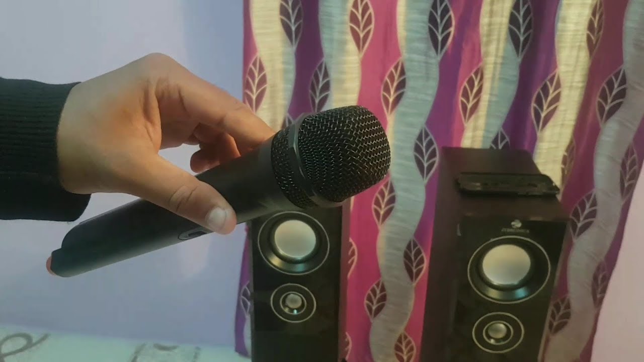 How we use karaoke,MIC,Singing function in tower speaker  (Zebronic ZEB-8500 Tower speaker)