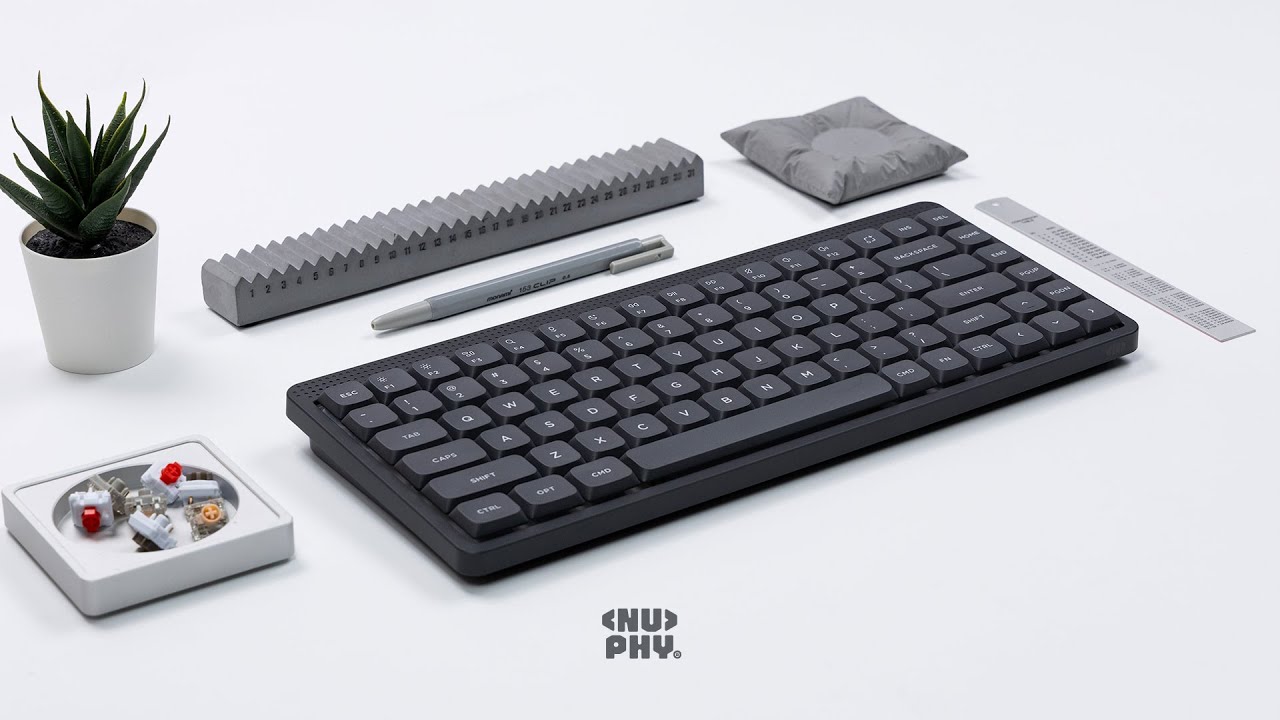 🔊 Turn your sound on — Node75 Low-Profile Typing Sound Test